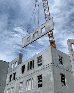 Muri di sostegno prefabbricati in calcestruzzo pannelli di parete isolati sistemi di pareti di sostegno modulari prefabbricati per palo in calcestruzzo - Product Image 6