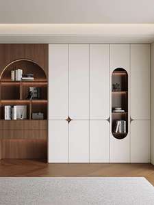 הזמנת חדר לימוד רב תכליתיים להתאמה אישית עם אחסון ותצוגה, עיצובים שונים הדלת וצבעים להחלפה - Product Image 5