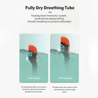 Masque de Snorkel Complet Prescription Anti Brouillard Avec Gopro Mount Dry Silicone pour Adultes Jeunes Ensemble de Plongée de Haute Qualité