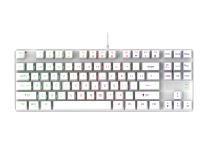 Kleine Draagbare 87-toets Bedrade Mechanische Toetsenbord Rgb Nieuwe E-Sport Game Usb Bedrade Mechanische Gaming Toetsenbord - Product Image 2