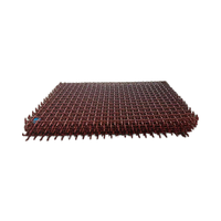 Maille d'écran tissée en acier au manganèse résistant aux chocs élevés pour les applications minières, de carrière et de grès