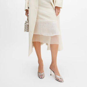 Mules di Lusso da Donna Numero 43 <span class=keywords><strong>con</strong></span> <span class=keywords><strong>Tacco</strong></span> a Spillo Sottile in Pelle Verniciata Nera di Alta Qualità <span class=keywords><strong>con</strong></span> <span class=keywords><strong>Tacco</strong></span> Basso - Product Image 6