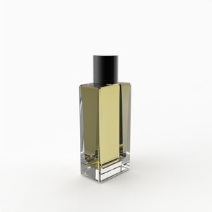Reliable Italian Brand 50ml Transparent <b>Glass</b> Perfume <b>Bottle</b> Glossy Black Low Profile <b>Pump</b> Packaging Diffuser Use Export Sale - Product Image 1