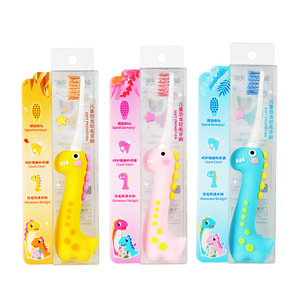 Cepillo de dientes Banner Dinosaur para niños, cerdas suaves, 6-12 años, cepillo de dientes manual - Product Image 5