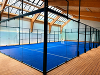 Terrains de padel panoramiques à prix compétitif, vente en gros auprès d'un fournisseur mondial de terrains de padel Cancha De Padel