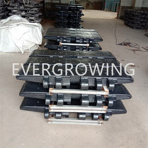 รองเท้าตาข่ายเหล็กสำหรับซ่อมช่วงล่าง CCH1000ของ <span class=keywords><strong>IHI</strong></span> รถเครนตีนตะขาบมีโครงเหล็ก - Product Image 6