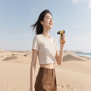 Nuevo Soplador Portátil Mini de Viento Fuerte y Violento, 100.000 RPM, Recargable por USB, de Alta Velocidad, para Exteriores, Autos y Caravanas - Product Image 4