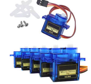 <span class=keywords><strong>3</strong></span>/5/10/20 件 <span class=keywords><strong>Arduino</strong></span> 模拟微型伺服电机 SG90 9G 遥控汽车玩具飞机/固定翼直升机模型 180 360 度 - Product Image 1