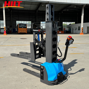 Apilador Eléctrico de Paletas de 1000 kg de Carga Ligera con Estructura Estable y Elevación Suave para Almacenes Pequeños - Product Image 2