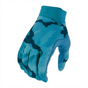 Gants de moto personnalisés, motocross, sports de plein air, respirants, logo personnalisé, écran tactile, antidérapants, légers, polyester, nylon - Product Image 4
