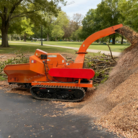 Machines forestières Déchiqueteuse de bois industrielle à usage intensif Déchiqueteuse Déchiqueteuse Tambour Déchiqueteuse