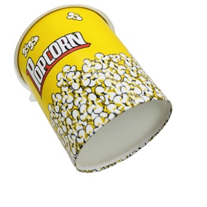 Vente en gros de seaux à <span class=keywords><strong>popcorn</strong></span> en papier jetables personnalisés, gobelets en papier de marque pour <span class=keywords><strong>popcorn</strong></span>, bols, seaux pour <span class=keywords><strong>popcorn</strong></span> - Product Image 4