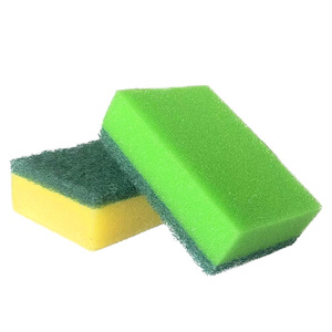 Hộ gia đình nhà bếp làm sạch miếng bọt biển Vải Lau Chùi tùy chỉnh và bán buôn có sẵn nhà bếp-cụ thể bồn rửa làm sạch miếng bọt biển - Product Image 3