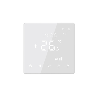 Tuya phòng Nhiệt HY608AC-3 wifi nhà thông minh làm mát sưởi ấm 2/4 ống 3 tốc độ quạt nhiệt - Product Image 1