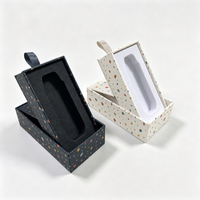 Boîte d'emballage pour pilules et compléments alimentaires avec verrouillage enfant, couvercle rabattable, affichage 3D, boîte rigide en papier avec insert en EVA, sans contact, personnalisable