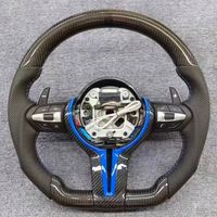 Volant sport en fibre de carbone, très demandé, en stock pour BMW F10 F20 F30 F22 F23 F44 F45 F30 F31 F35 E90 E91 E92 E93 E82 E88