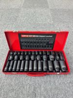 Juego de Llaves de Impacto Neumáticas, Kit de Herramientas Profesional para Mecánicos, Reparación Automotriz, Herramientas para Taller y Garaje