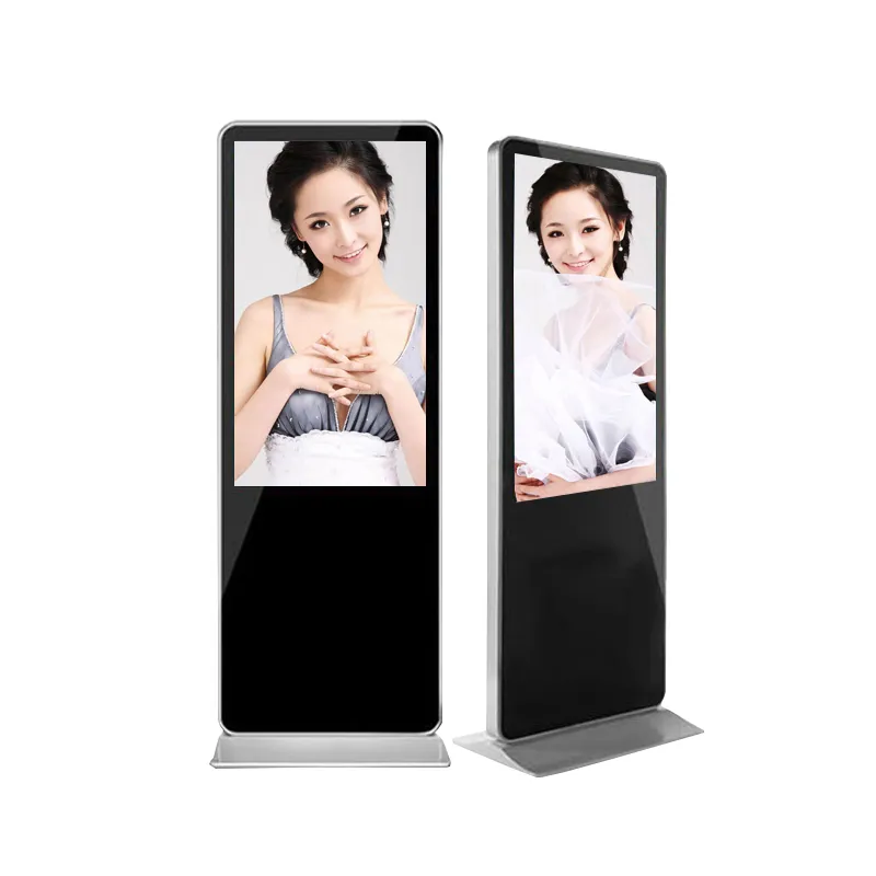 Вертикальный ультра тонкий android digital signage 55 дюймов media player рекламное табло с ЖК-дисплеем