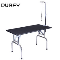 Table de toilettage pliante pour chiens de compagnie Tables multicolores portables pour le toilettage des animaux de compagnie