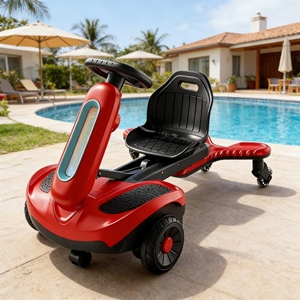 Kart à dérive électrique pour enfants fabriqué en usine, kart à dérive électrique, kart à pédales électriques 24V pour les grands enfants, cadeau <span class=keywords><strong>de</strong></span> <span class=keywords><strong>course</strong></span> - Product Image 2