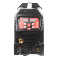 Soudeuse MIG-200C 220V 3 en 1 MIG/MMA/TIG Sans gaz Fil fourré Flux Cored Fil plein pour le traitement des métaux en acier inoxydable