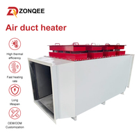 Chauffe-air électrique de type conduit 415V pour séchage d'air, chauffage à température constante, et air frais