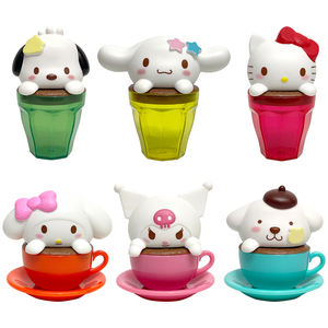 Venta al por mayor taza de café Kulomi adivinación Melody Pacha animación dibujos animados lindo PVC modelo <span class=keywords><strong>muñeca</strong></span> - Product Image 1