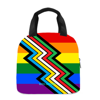 Demigirl Sac à lunch arc-en-ciel pour femmes et hommes, sac fourre-tout réutilisable, sacs à lunch isothermes pour le travail, le pique-nique, l'école ou les voyages
