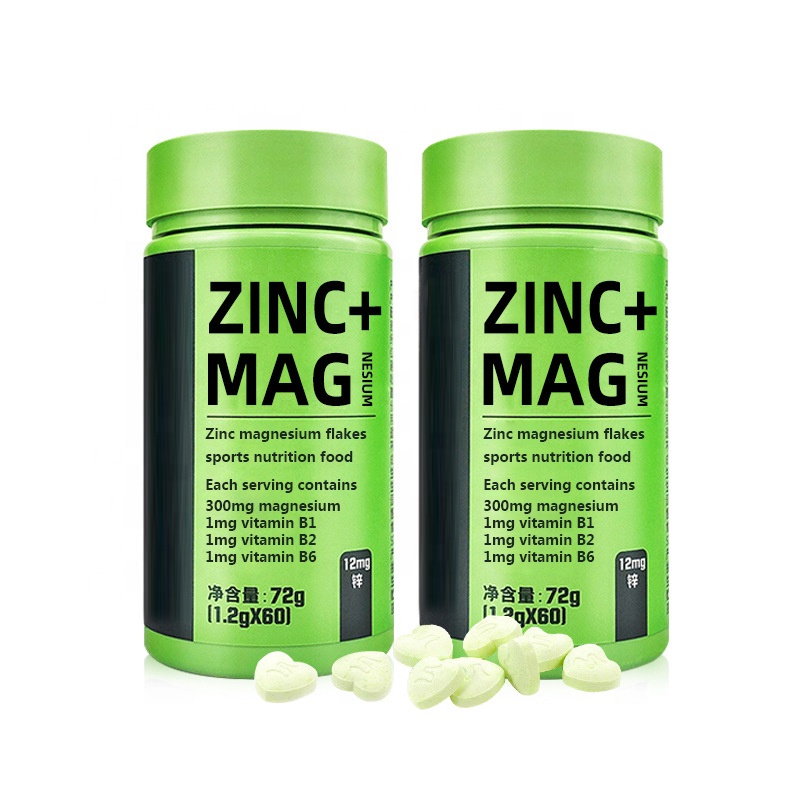 Tablets composto de zinco e magnésio, venda no atacado de fábrica do oem, vitamina, composto, multivitamina, aumento do músculo, fitness, ganho de peso