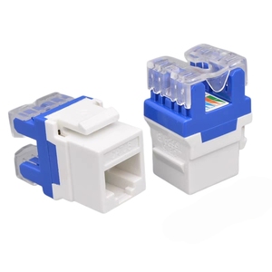 Module réseau RJ45 Cat5e Cat6 UTP 180 degrés en gros, connecteur Ethernet 8P8C, <span class=keywords><strong>adaptateur</strong></span> de <span class=keywords><strong>prise</strong></span> <span class=keywords><strong>jack</strong></span> - Product Image 6