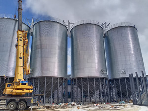 Silo en acier galvanisé pour le stockage des aliments, des semences, des céréales et des grains, de <span class=keywords><strong>30</strong></span>, 50, 100, 200, 500, 1000, 1500 tonnes - Product Image 6