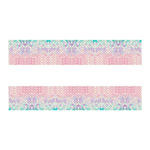 Ensemble de vaisselle jetable pour fête d'anniversaire sur le thème des sirènes, comprenant des gobelets en papier, des assiettes en papier, des serviettes, pour les anniversaires d'enfants - Product Image 5