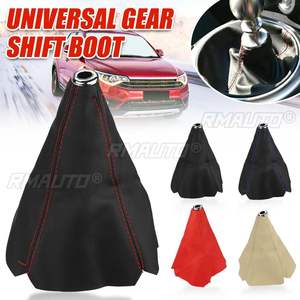 15mm <b>Car</b> Gear Shift Collar PU Leather Gear Shift Gaiter <b>Boot</b> <b>Cover</b> Universal <b>for</b> Auto <b>Car</b> Manual Shifter <b>Boot</b> <b>Cover</b> - Product Image 1