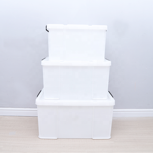 Пластиковый контейнер для хранения игрушек из полипропилена, большой вместимости, органайзер для детских игрушек, прозрачный ящик для хранения с крышкой - Product Image 5