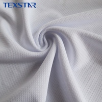 Tissu micro-maille perforé 100 % polyester respirant et écologique, double face tricoté, prix usine, vente en gros pour le football