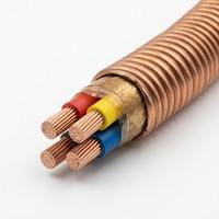 Kabel Daya RTTZ 3 Inti Tembaga Berisolasi Mineral Tahan Api 0.6/1kV untuk Proyek Industri