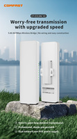 Comfast CF-E313AC V2 14DBI Puente AP Inalámbrico de Alta Potencia para Exteriores CPE de Larga Distancia