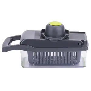 Đa Chức Năng Slicer Cutter Thực Phẩm Với Container Onion Chopper Và Dicer