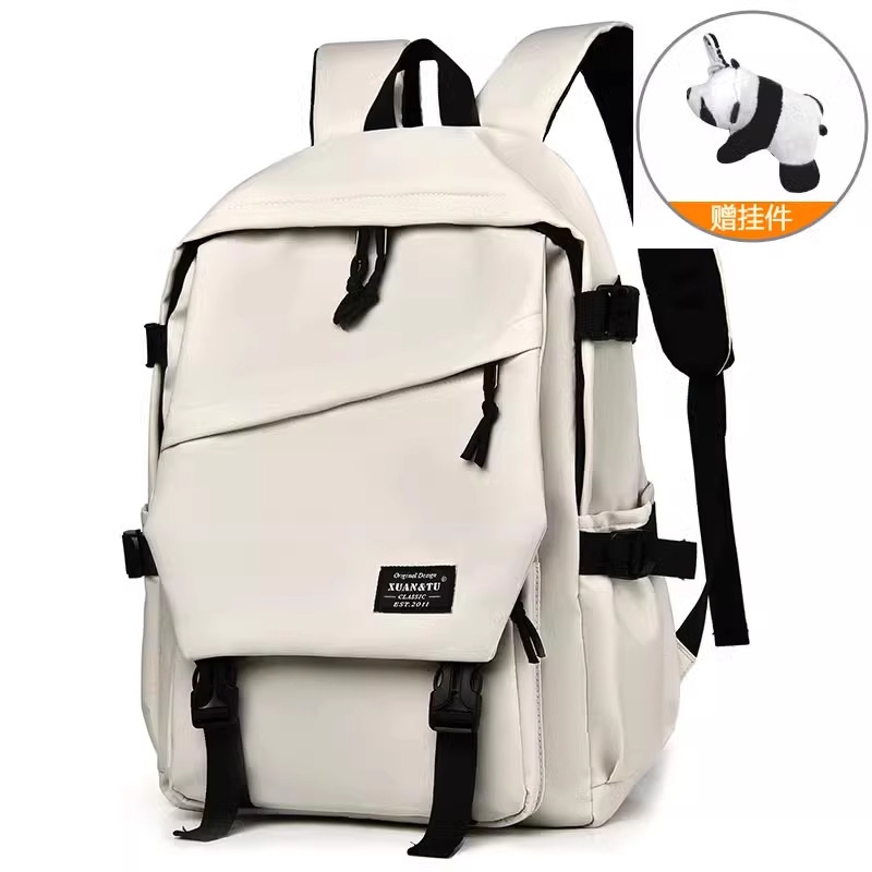 White [Includes a plush bear keychain]