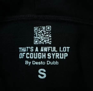 New Top Quality Heavyweight 100% Cotton Hoodie <b>Trendy</b> Brand THAT'S AWFUL LOT COUPH SYRUP Classic Loose Printing <b>Hoodies</b> for Men - Product Image 5