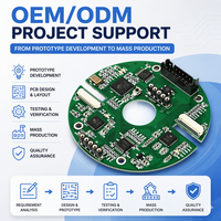 Fabrication de circuits imprimés (PCBA) OEM ODM, assemblage, épaisseur du cuivre personnalisée, matériau personnalisé, disposition complexe, contrôle électronique des circuits imprimés