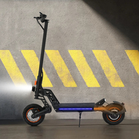 Scooter Eléctrico Todoterreno de 10 Pulgadas con Suspensión de Goma Delantera y Trasera de Largo Alcance y Gran Potencia para Adultos, Venta al Por Mayor