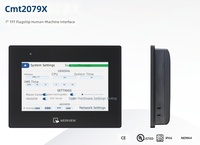 Pantalla Táctil HMI WEINVIEW CMT2079X de 7 Pulgadas con Interfaz Enriquecida para Aplicaciones de Control Industrial PLC PAC