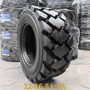 Deep Pattern Skid Steer Bias OTR Tyre 14-17.5NHS TL L-5A Sizes <b>Rubber</b> Stocking Available Other Wheels & Tires - Product Image 6