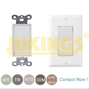 US Standard 15-Amp <strong>Single</strong> Pole <strong>Switch</strong> <strong>with</strong> Plug <strong>Socket</strong> 125V Rated Copper Conductor OEM Supported - Product Image 4