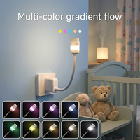 Proyector LED USB Recargable de Cielo Estrellado y Aurora, con Lentes Intercambiables, Colorido, para Dormitorio Infantil y Hogar