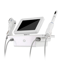 Machine de beauté pour le resserrement vaginal, le rajeunissement de la peau et l'élimination des rides pour salon, 2 en 1, professionnelle, 7 cartouches, machine de lifting du visage