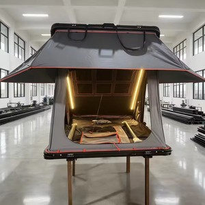 Carpa de Techo para Auto, Tipo Extendido, Tela Oxford, Carcasa Rígida, Cuatro Estaciones, Una Habitación, Plegable, Impermeable, Resistente al Viento, Protección UV - Product Image 2