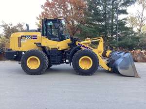 KAOMATSU d'occasion WA200-8 de bonne qualité 8 tonnes chargeur frontal engins de terrassement chargeurs fabriqués en Chine à vendre - Product Image 2