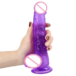 Consoladores realistas TPE gruesos extremadamente grandes Gay lesbiana adultos juguetes sexuales G-spot masturbación Stick Dildos